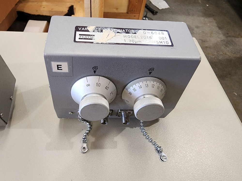 Fujitsu 2016-M001 Variable Optical Attenuator 0-60dB Unit #2