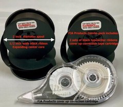 Hermes 3000 Manual Typewriter Ribbon with over 35 custom color options