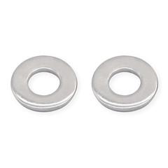 M6 Flat Washer, 14Mm OD, 18-8 304 Stainless Steel Metric Washers for Bolts Screw