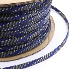 12MM Wide Soft Braided Expandable Sleeve PP Cotton Yarn+PET Cable Wire Sheathing
