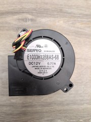 SERVO E1033H12B8AS-68 DC12V 0.77A Three-wire Turbine Blower Cooling Fan