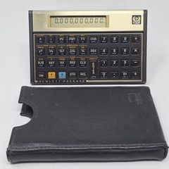 Vintage Model HP 12C w Case Brazil 12 C Pre-owned Used Tested