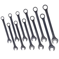 11PCS Combination Wrench Set extra large SAE 1-5/16” to 2” Carbon Steel Wrench