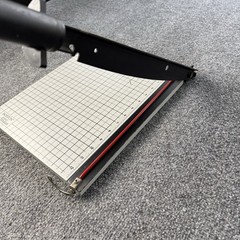 Boston 12″ Paper Trimmer #26912 Paper Guillotine Cutter Photography Made USA 90s