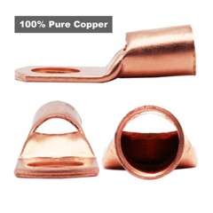 280PCS Car Copper Lug Ring Terminals Cable Electrical Wire Crimp Connectors Kit