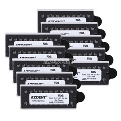 Aparatos ortodonctic dental de soporte de soporte monobloque Brackets Braces MIM