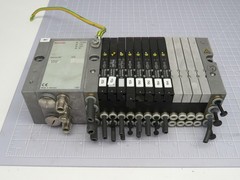 REXROTH IP 65 R480095754 0 820 062 501 SOLENOID VALVE SYSTEM 24 VDC 10 BAR T1841