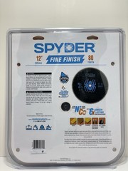 Spyder 13015 Saw Blade Carbide Tipped 12″ 80-Tooth Fine Finish Framing