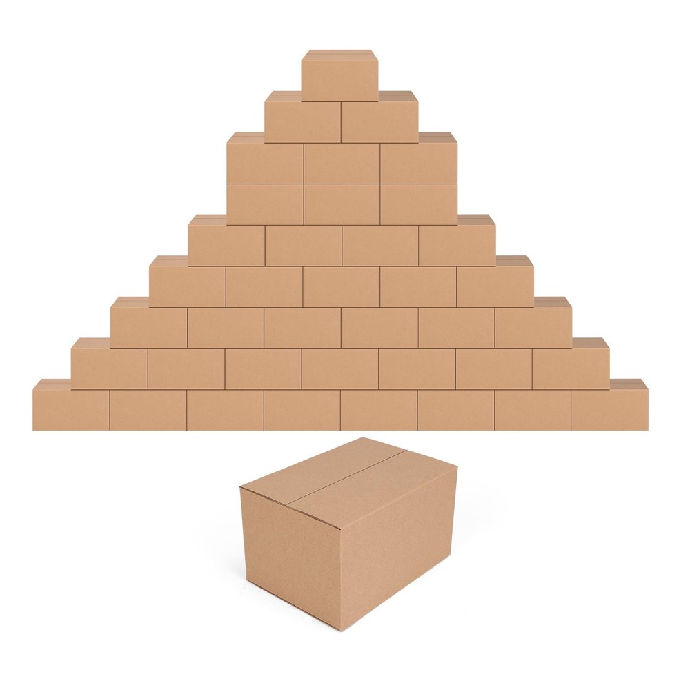 40 Pack 7x5x4 inches Shipping Boxes Small Cardboard Boxes for Packing, Moving…