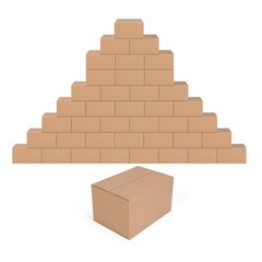40 Pack 7x5x4 inches Shipping Boxes Small Cardboard Boxes for Packing, Moving…