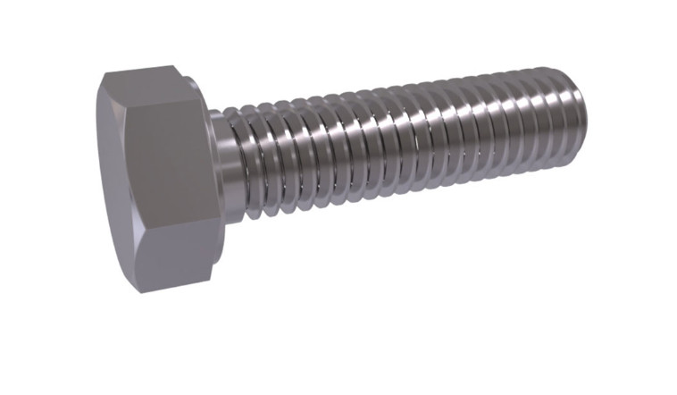 A4 316 Stainless Steel Fully Threaded Hexagon Head Bolts M12 x 35 QTY 10