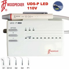 100% Orig. Woodpecker UDS-P LED Dental Ultrasonic Piezo Scaler Handpiece 6Tips