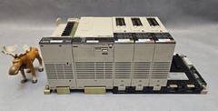 OMRON SYSMAC C200HE CPU Unit w/ C200H-ID215, OD215 & C200HW-BC051, PA204