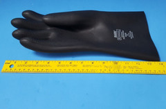 (6 PAIR)Mapa Stanzoil N-440 Neoprene Glove,Flame/Chemical Resistant,SIZE 11, USA