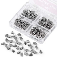 50 Sets Dental Monoblock MIM Orthodontic Buccal Tube 1st Molar Single Tube Joy