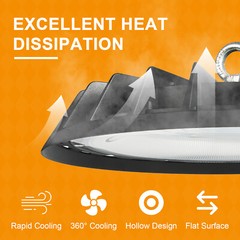 500W Led UFO High Bay Light Factory Commercial Industrial Warehouse Shop Light