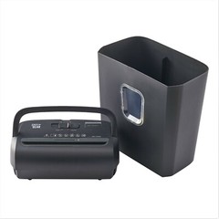 Pen+Gear Paper Shredder 6-Sheet Micro Cut Credit Card, CD, DVD Shredding Machine