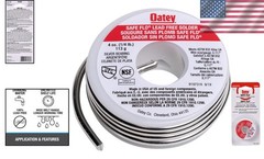 Oatey 53062 .25lb Safe Flo Solder – Lead-Free Plumbing Solution for Safe Water