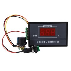 12V 24V 36V 48V 30A PWM DC Motor Speed Controller Digital Display + Switch