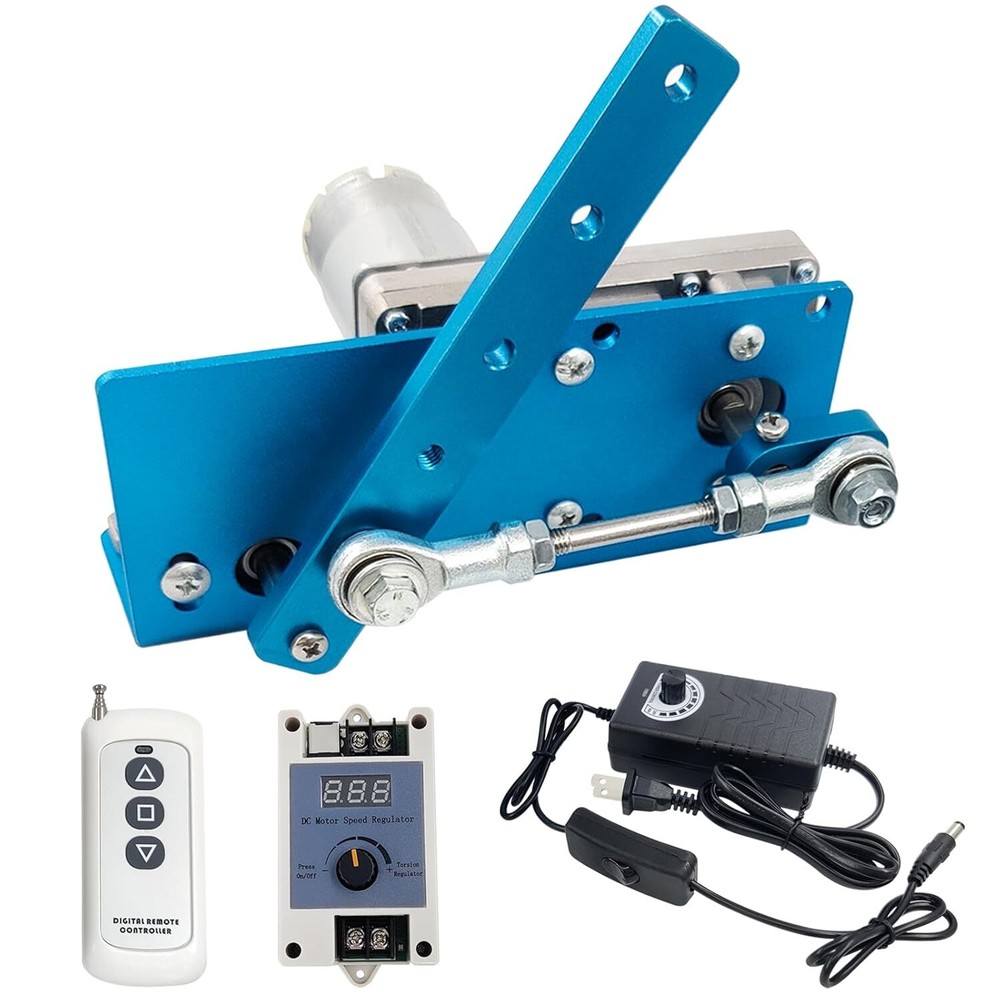 DIY Design 24V Reciprocating Swing Motor 20-120 Degrees Adjust Speed 90/120rpm