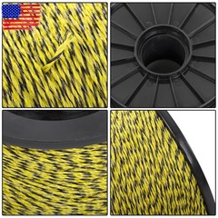 3366Ft 1/8 inch Electric Fence Wire Fencing Polywire Horse Cattle Livestock