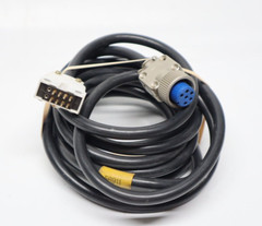 Alcatel CFF 350 Turbo Vacuum Pump Controller Connecting Cable White