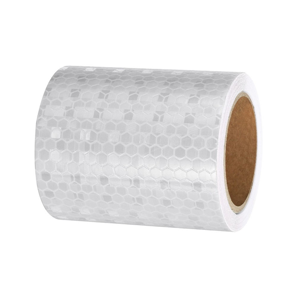 Reflective Tape 3 Inch x 10 Ft Safety Tape White