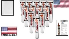 RD PRO Red RTV Silicone Sealant 12pk 2.8oz Industrial Heatproof Waterproof