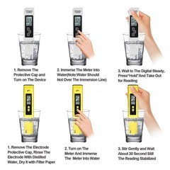 GuDoQi PH Meter, TDS Meter Combo, Pool Water Test Kit, Tester PH+TDS