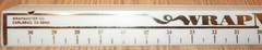 WrapMaster Hand Held Paper Cutter 32″ Plastic White Gold Made In USA B