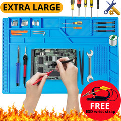 Anti-Static Heat Insulation Silicone Soldering Repair Mat Phone PC Work Desk Pad