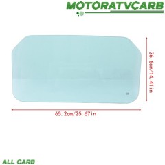 ALL-CARB Rear Window Glass 6717874 For Bobcat 753 773 864 A220 S205 S300 T180
