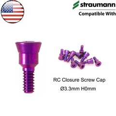 US Dental Healing Cap Screw Compatible with Straumann NC/RC CrossFit Implant Sys