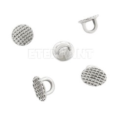 10PCs ETERFANT Dental Ortho Lingual Button Bondable MIM Direct Eyelet Round Base