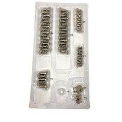 Phillips Drive Pan and Flat Head Screws Bolts, Washers Set, 81 Pcs
