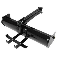 40″ Steel Adjustable Behind Box Scraper For Lawn Garden Tractors