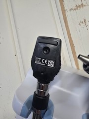 Welch Allyn 777 Wall Mount Otoscope System With 11720 and 23810 Heads working