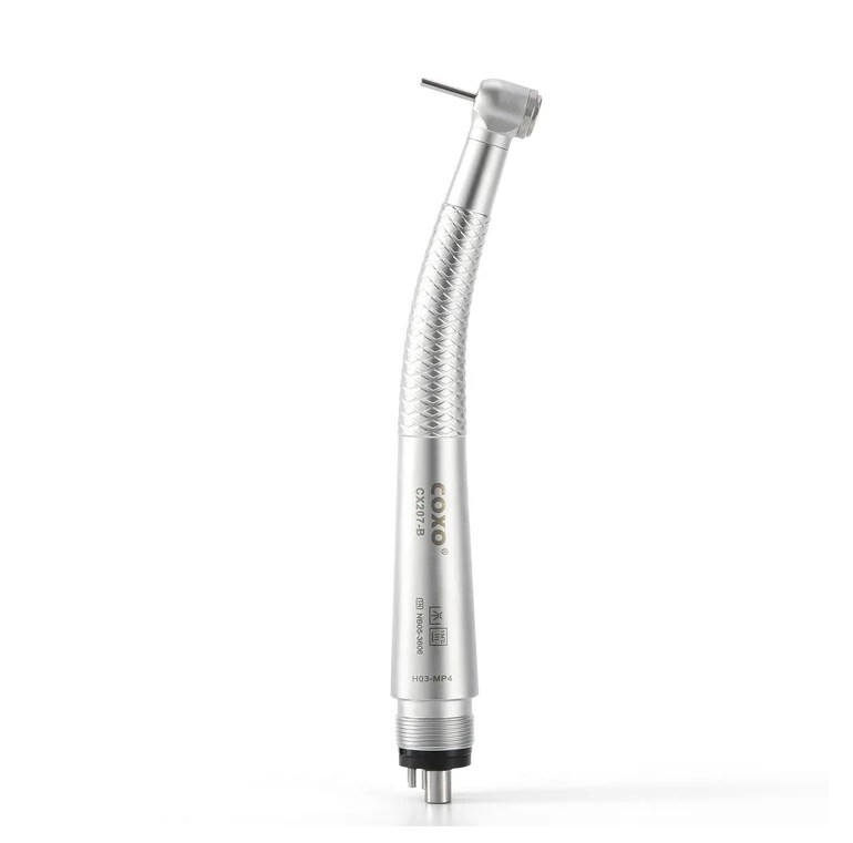COXO Dental High Speed Handpiece Mini Head Air Turbine 4 Holes CX207-B