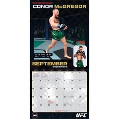 UFC Athletes OFFICIAL | 2027 12×24″ (Hanging) Monthly Square Wall Calendar