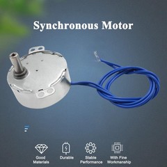 Fielect 2Pcs Synchronous Motor AC 110V 30-36RPM, 30-36RPM CW/CCW