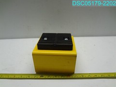 QTY=10: INDUSTRIAL BUMPERS MOUNTED ON STEEL TUBE 6-3/4″ X 4-3/4″ X 6″ 1/4″THICK