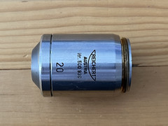 Reichert Austria 20 Plan 20x / 0.40 Epi IK No. 500.939 Microscope Objective Lens