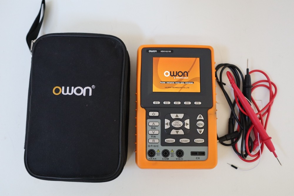 OWON HDS1021M Series HDS Handheld Digital Storage Oscilloscope – NO AC Adapter