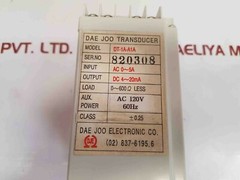 DAE Joo DT-1A-A1A Transducer AC 120V 60Hz