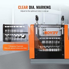 Electric Wire Stripping Machine, 0.06”-0.98” Automatic Wire Stripper Machin…