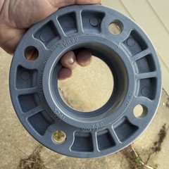 3” SPEARS USA CPVC SCH80 Flange Fitting Pipe Flange Adapter, MPN 852-020