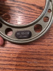 Mitutoyo Micrometer 2-3 ” .0001” Code No. 103-115 Made In Brazil