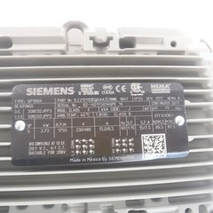 SEE DESC Siemens 1LE21211CB314AA3 Motor 5HP 1755 RPM 230/460V 3Ph 13/6.5a