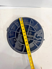 DFW ROUND WATER METER COVER CIRCULAR ROUND 800 SPRING LOCKING 12″ NEW