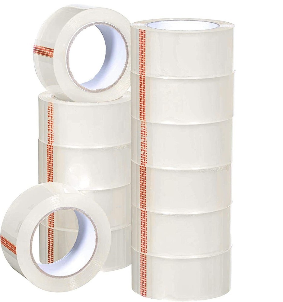 Premium Clear Carton Box Sealing Packing Tape 2.5 Mil Thick 2″x110 yard